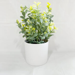 faux potted plant