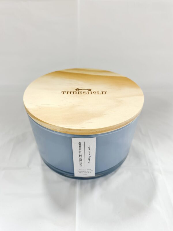 threshold salted driftwood candle