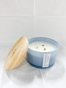 threshold salted driftwood candle