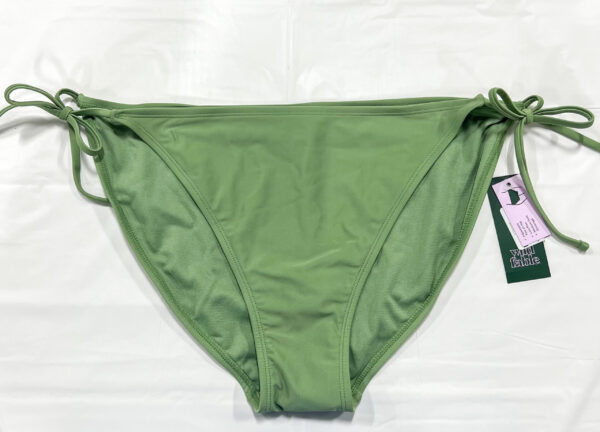 women’s green bikini top