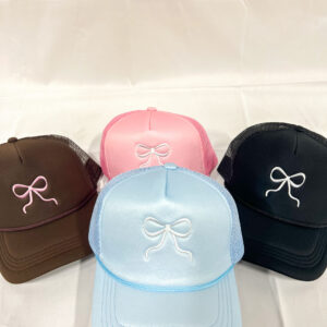 bow trucker hat