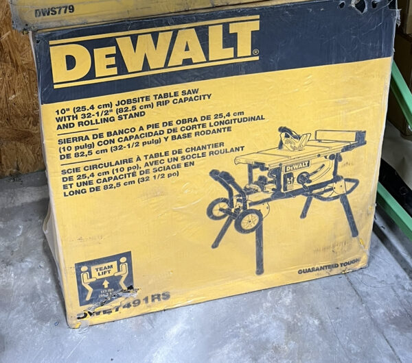 dewalt table saw