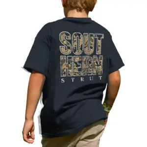 boy’s southern camo tee