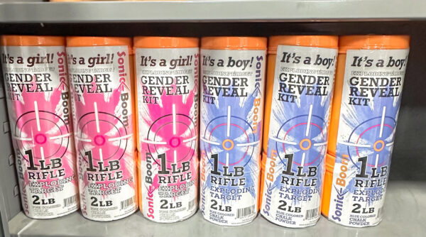 sonic boom gender reveal kit